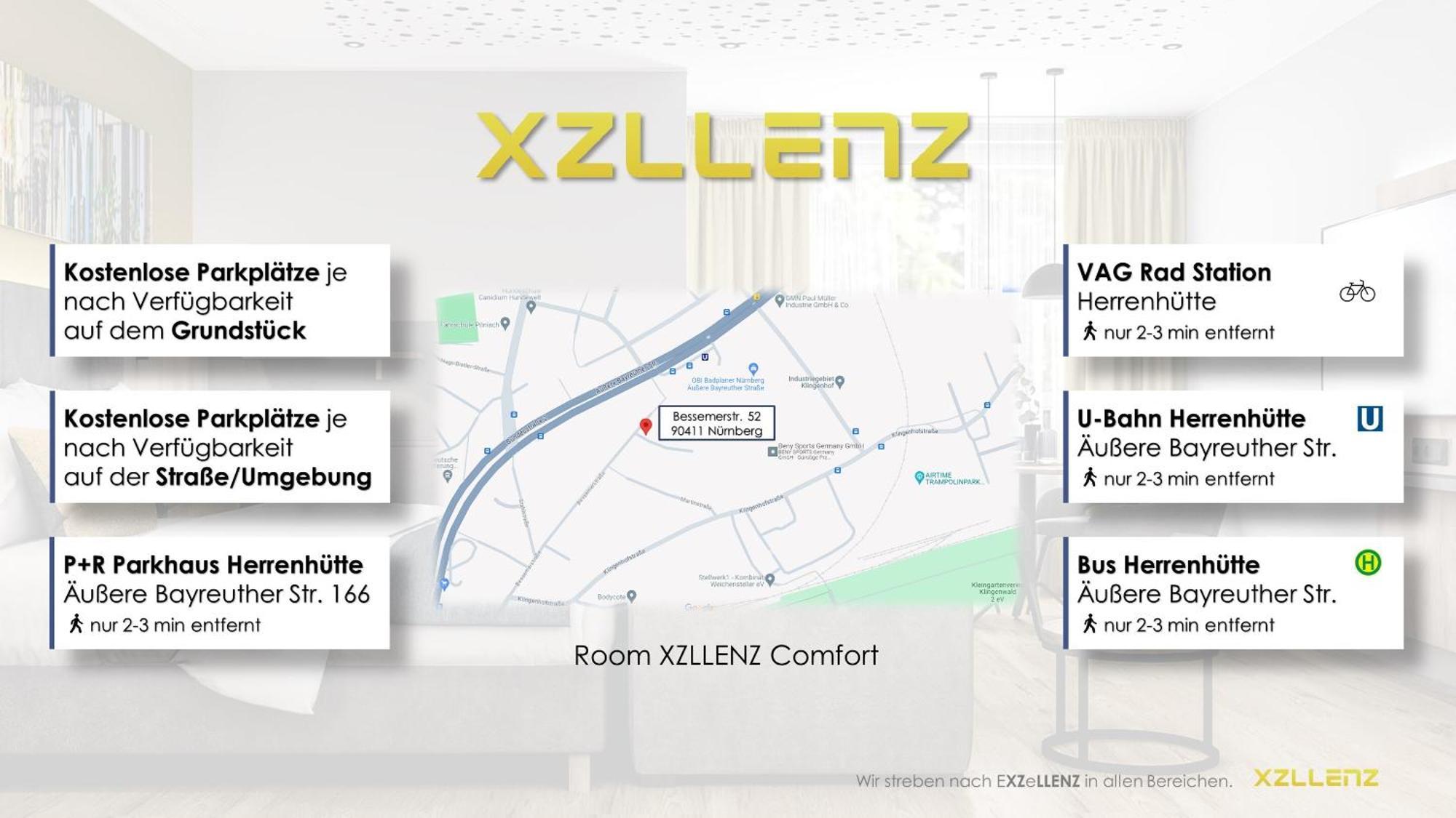 Xzllenz Traum Studio-Apartment, Frei-Parken, U-Bahn, Kueche Núremberg Habitación foto